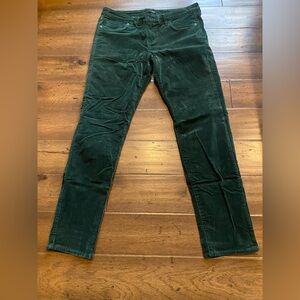Edyson Dark Green Corduroy Pants